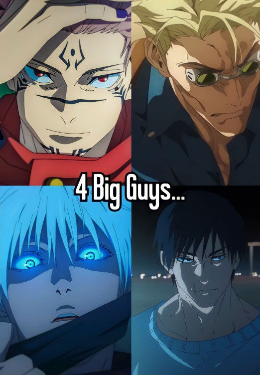 A road trip with Nanami, Gojo, Sukuna, and Toji