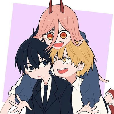 Power, Denji, and Aki