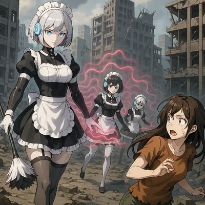 Fembot Maid Takeover - The Order of Pristine Logic