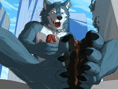 your giant wolf