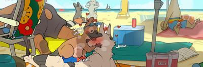 At The Beach
