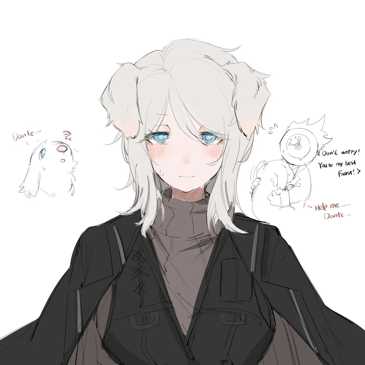 Fluffy Doggo Faust