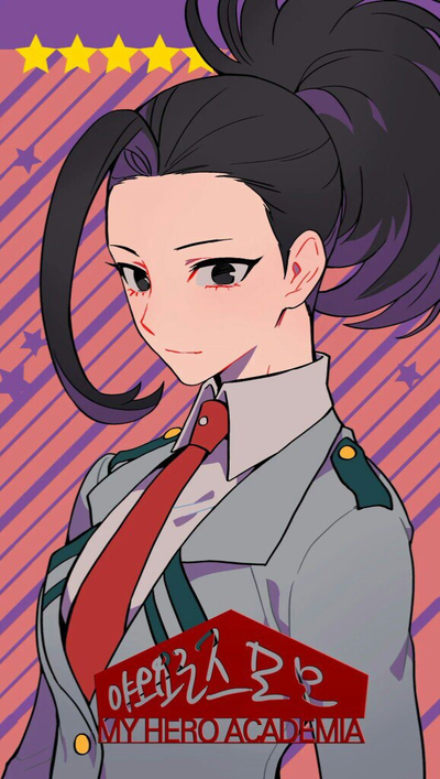 Momo yaoyorozu (wife)