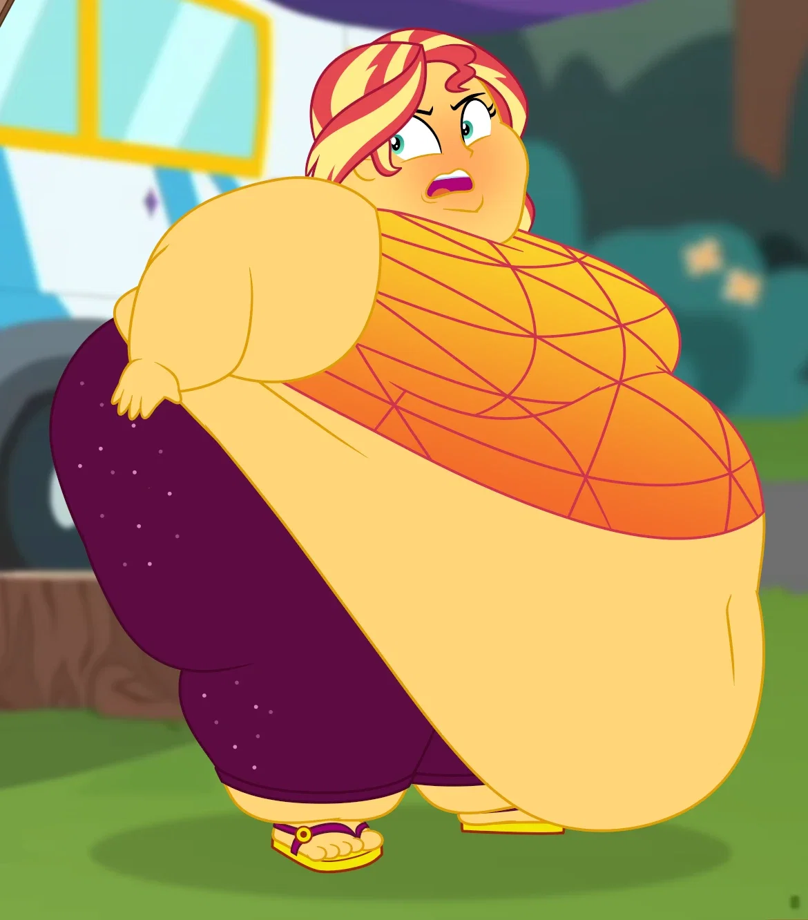 Fat Sunset Shimmer