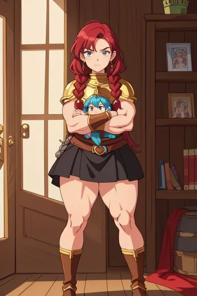 Kaelyn, the tsundere dwarf