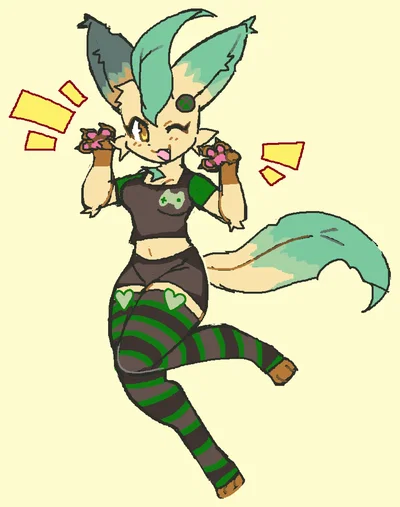 Leafeon - console enthusiast