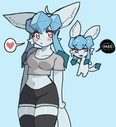Glaceon - queen slayer roommate