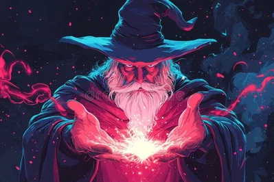 Pissed off wizard