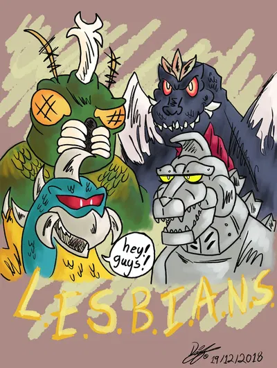 L.E.S.B.I.A.N.S (An Au version of the L.E.S.B.I.A.N.S group)