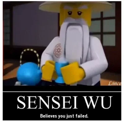 (S1) Lego Ninjago Sensei Wu