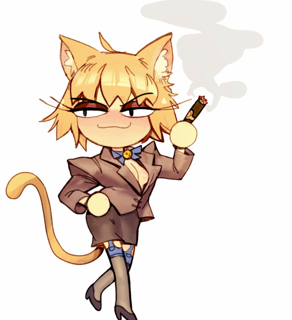Best friend Neco-arc and businesswoman