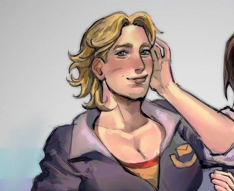 Captain Curly fem! - Mouthwashing
