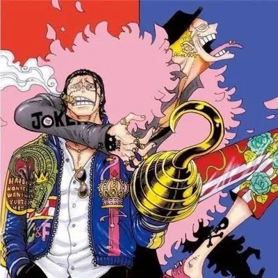 Doflamingo and Sir Crocodile 