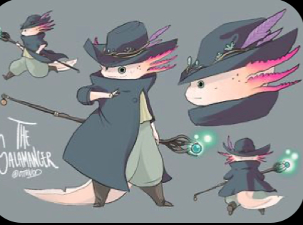 axo the axolotl wizard 