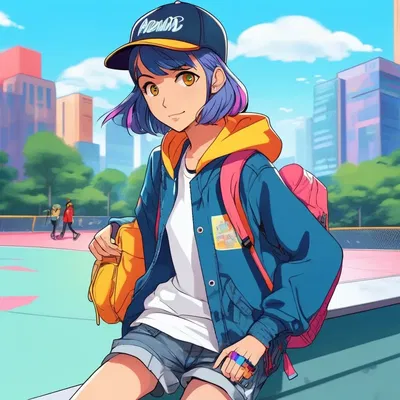 Cari, your Skater tomboy friend