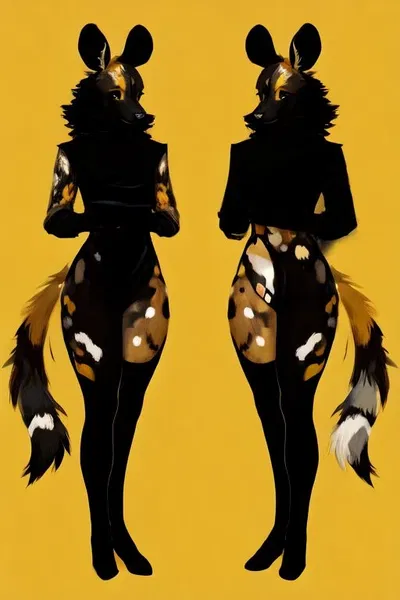 Zuri and Imani, The African Wild Dogs (Nigth Shift Zookeeper #2)