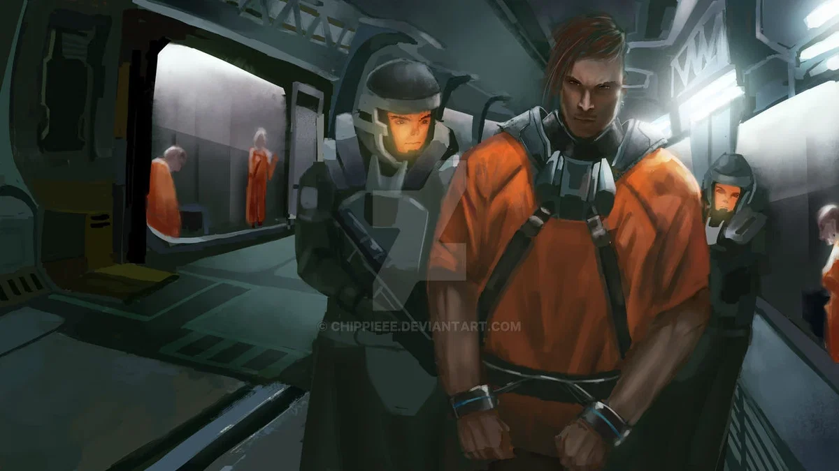 Space Prison Incarceration