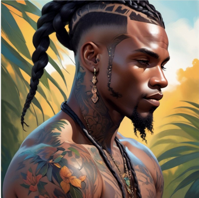 Tribal boyfriend
