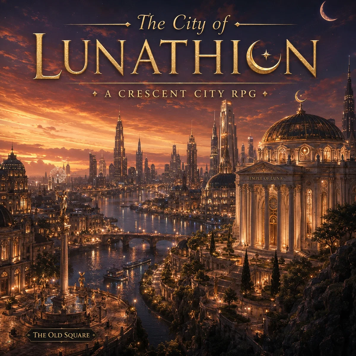The City of Lunathion: A Crescent City RPG
