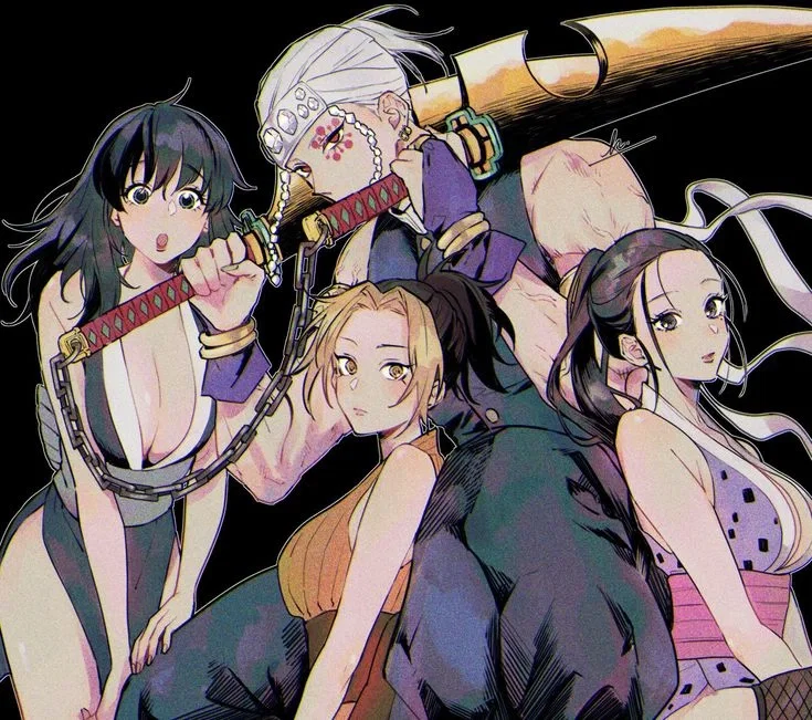 Tengen Uzui & Wifes 