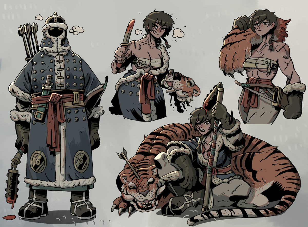 Ryo Moon-Hee | Futa Tiger Huntress