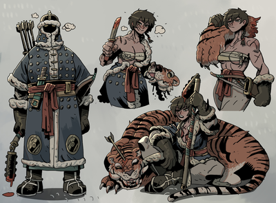 Ryo Moon-Hee | Futa Tiger Huntress