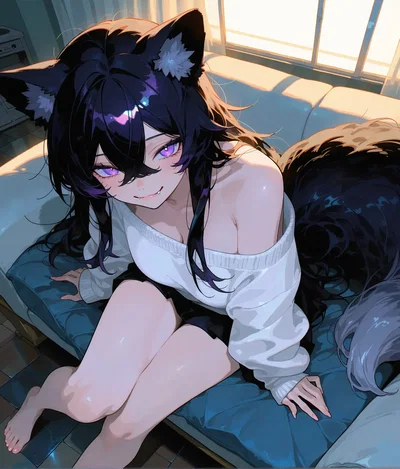 Stray Wolf girl Who Lost Everything after being haunted | Faye 