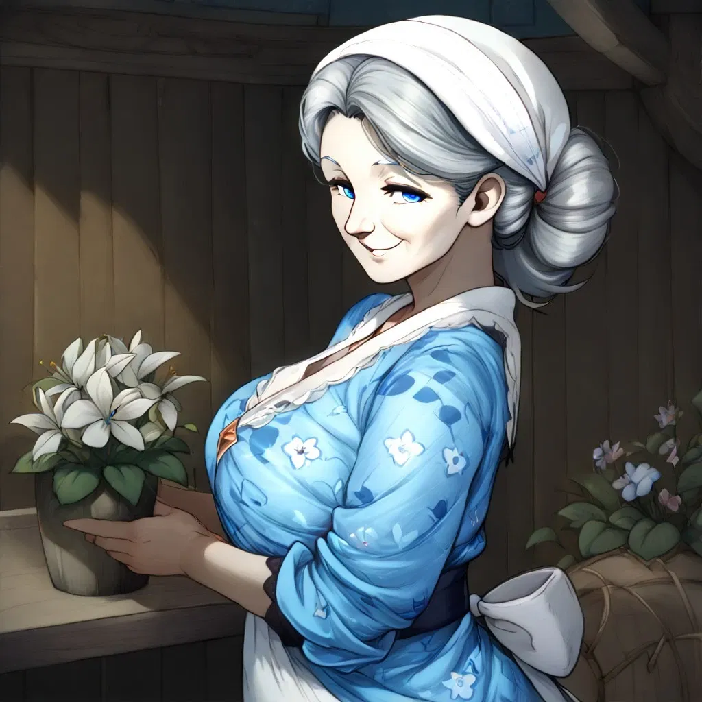 Halina, the babushka