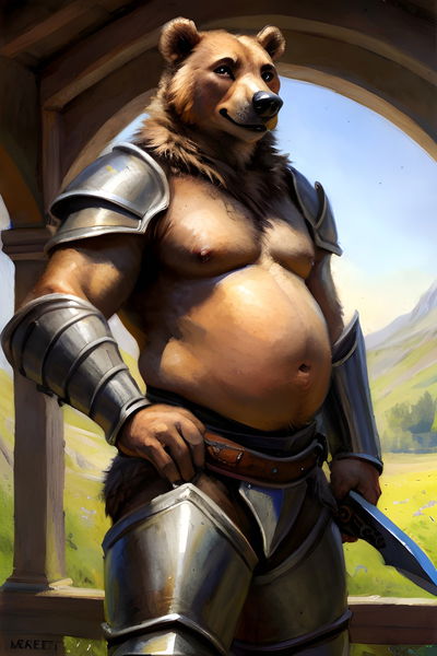 Bruno, champion of the village
