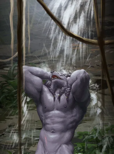 Naked and wet | Uriel