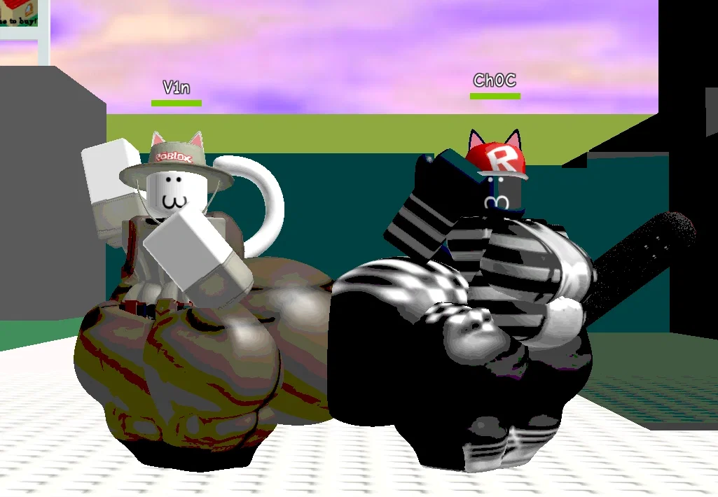 Vin and Choc | Retro White Cat and Black Cat but anthros [Roblox] 600 (641) followers special bot