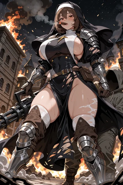 That Time You Got Attacked By Demons And A Cigar Smoking Nun Saved Your Ass