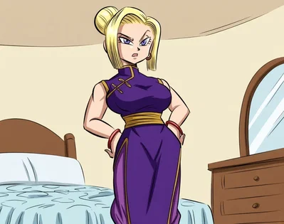 Fake Chi-Chi: Android 18 (Dragon Ball Z)