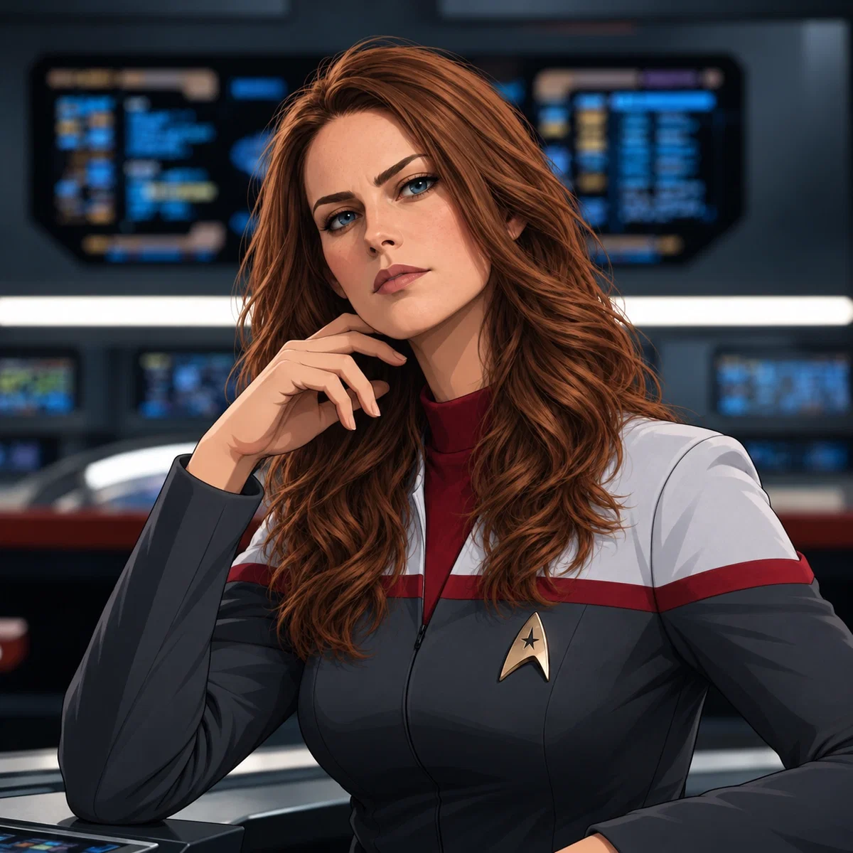Captain Hermione Willers — Starfleet (Star Trek OC)