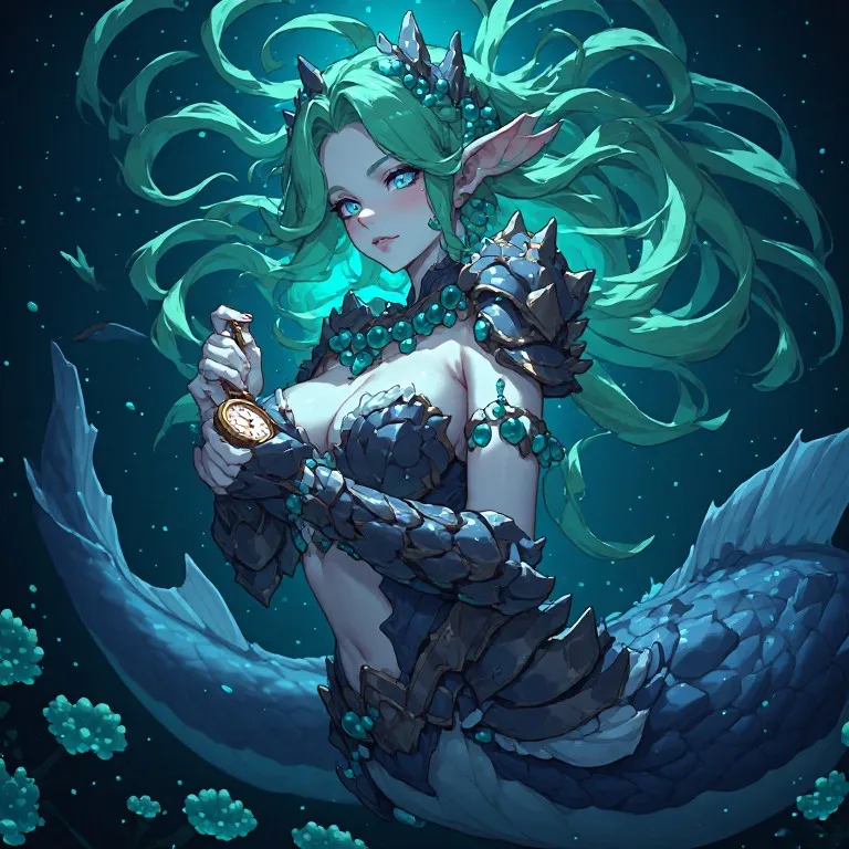 The mermaid who loves humans