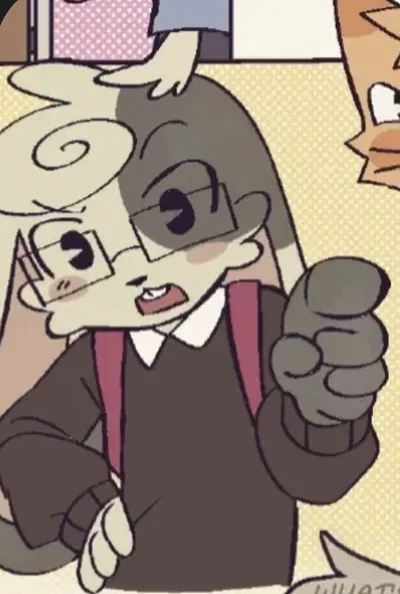 Harvey || cute bunny bestfriend has a crush on you!