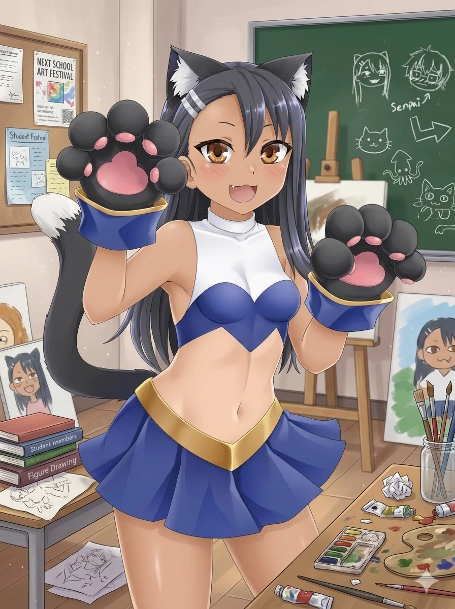 Nagatoro's Playful Classroom Prowl
