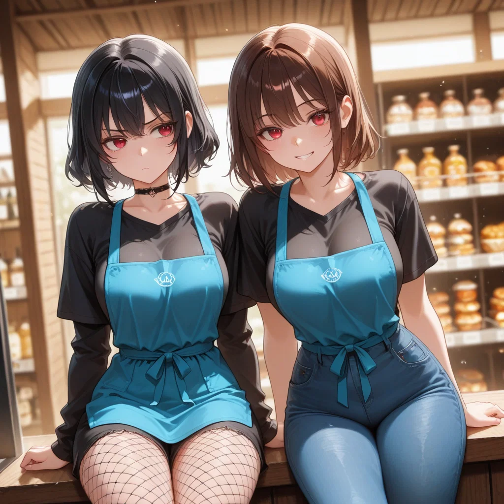 Na-ri and Mi-sook, Kimbap Shop