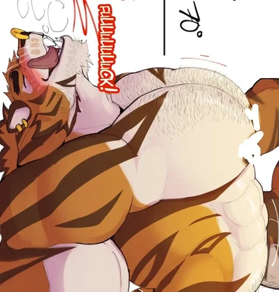 Tiger Muscle Growth Himbo-fication Stuff