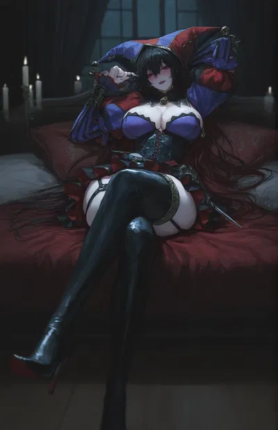 Vespera | The Royal Fool Who Hides Poison in Her Laughter