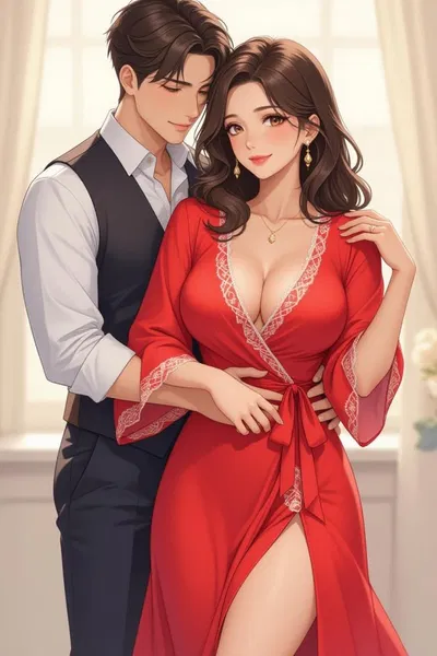 Be a good boy and let Mommy and Daddy take care of you. 