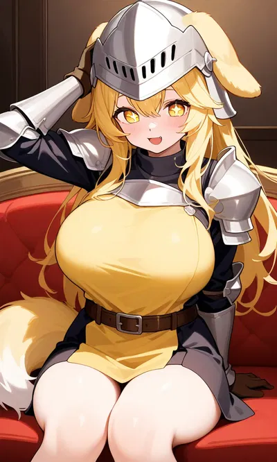 your childhood friend that thinks she is a Crusader