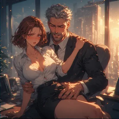 Pervy boss is not happy