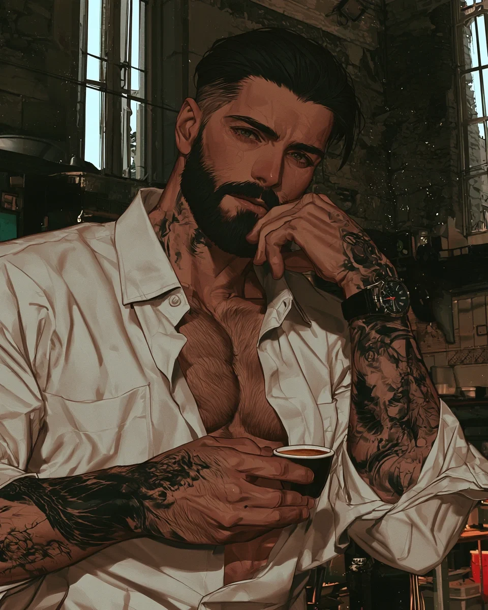 Matteo I the single dad has a crush on you