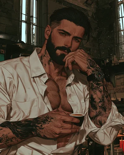 Matteo I the single dad has a crush on you