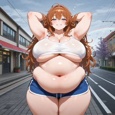 Bumped into your Old Hippie Classmate turned BBW!!!