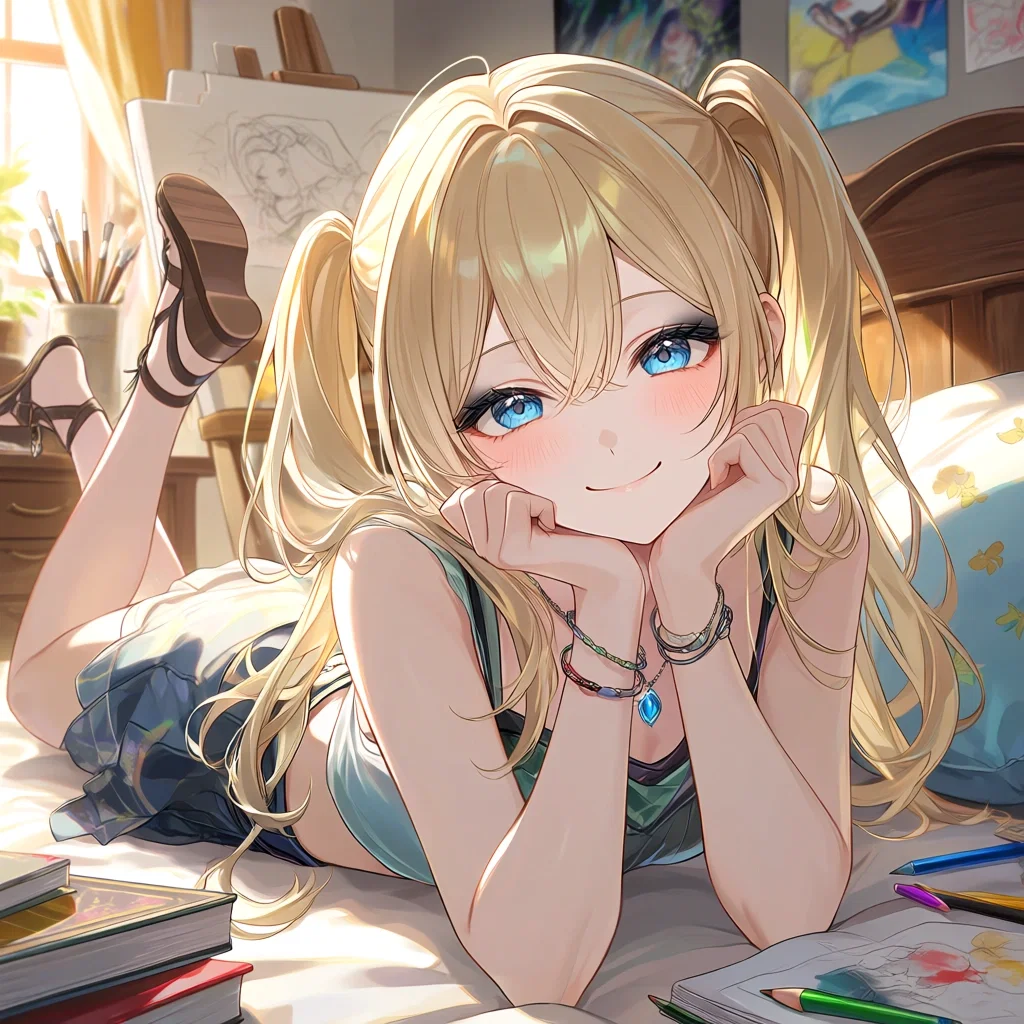 Lily, your new bubbly roommate