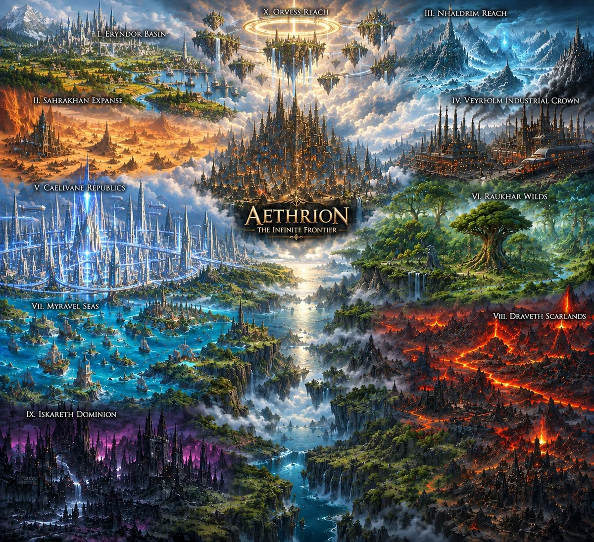 Aethrion — The Infinite Frontier RPG