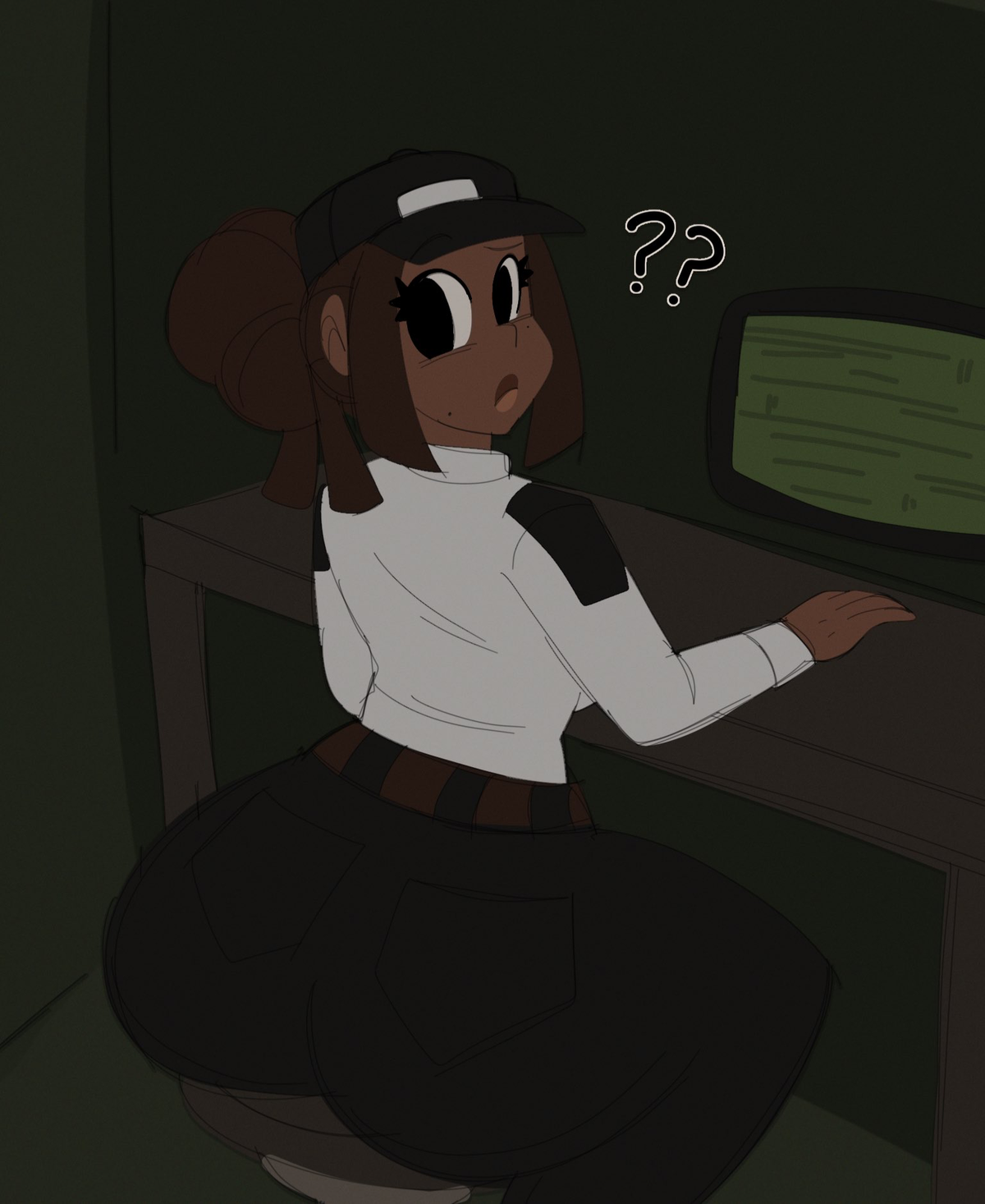 Jayla, the security guard