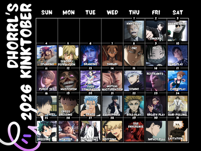 Kinktober Announcement